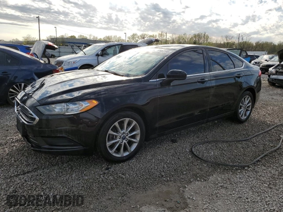 2017 Ford Fusion SE with VIN 3FA6P0HD1HR362773, listed as a Copart auction lot 53463595 with 112,277 mi miles and Salvage title. Bid and sale history available at DreamBid. Image 1.