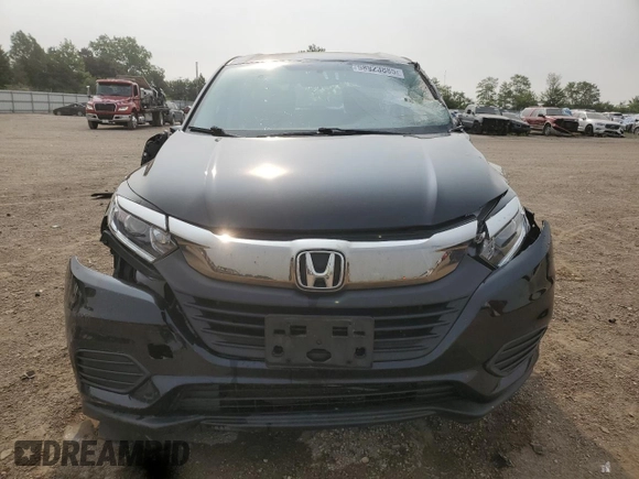 2022 Honda HR-V LX with VIN 3CZRU6H39NM731652, listed as a Copart auction lot 58923885 with 49,959 mi miles and Salvage title. Bid and sale history available at DreamBid. Image 5.