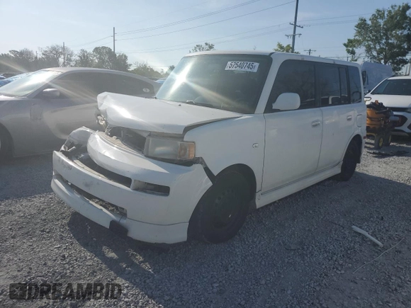 2006 Scion xB z VIN JTLKT334264097188, wystawiony jako Copart lot #57540745 z przebiegiem 190 794 mil mil oraz Szkoda całkowita • Salvage title. Historia ofert i sprzedaży dostępna na DreamBid. Obrazek 1.