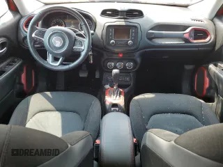 2015 Jeep Renegade Trailhawk with VIN ZACCJBCT9FPB78763, listed as a Copart auction lot 59810285 with 154,413 mi miles and Clean title. Bid and sale history available at DreamBid. Image 8.