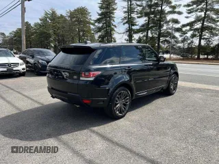 2017 Land Rover Range Rover Sport HSE Dynamic with VIN SALWV2FV9HA136152, listed as a Copart auction lot 55789615 with 120,643 mi miles and Clean title. Bid and sale history available at DreamBid. Image 4.