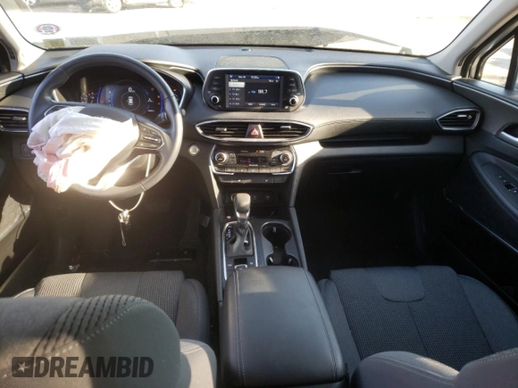 2019 Hyundai Santa Fe SEL with VIN 5NMS3CAD9KH058758, listed as a Copart auction lot 72594842 with 25,022 mi miles. Bid and sale history available at carsss.com. Image 8.