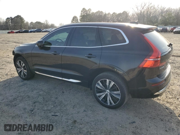 2022 Volvo XC60 Inscription with VIN YV4L12DL6N1981816, listed as a Copart auction lot 48015845 with 43,410 mi miles and Salvage Title. Bid and sale history available at carsss.com. Image 2.