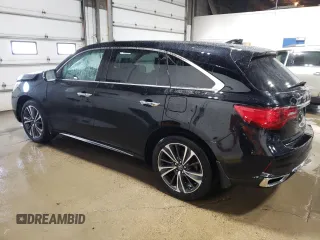 2020 Acura MDX Technology with VIN 5J8YD4H58LL009600, listed as a Copart auction lot 48809495 with 53,734 mi miles and Salvage title. Bid and sale history available at DreamBid. Image 2.