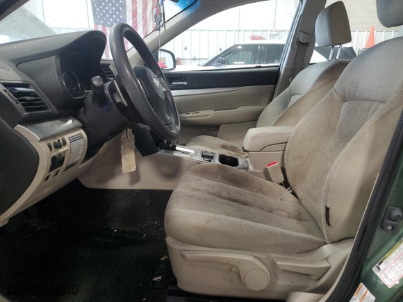 2012 Subaru Outback 2.5i with VIN 4S4BRCAC3C3284196, listed as a Copart auction lot 52542285 with 0 mi miles and Clean Title. Bid and sale history available at carsss.com. Image 7.