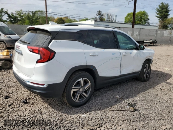 2019 GMC Terrain SLT with VIN 3GKALPEV3KL363993, listed as a Copart auction lot 53285245 with 82,416 mi miles and Salvage Title. Bid and sale history available at carsss.com. Image 3.