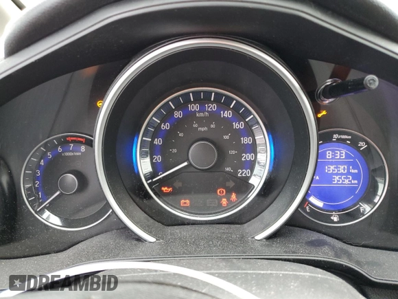 2015 Honda Fit LX with VIN 3HGGK5G52FM104388, listed as a Copart auction lot 54573825 with 135,301 mi miles and Clean Title. Bid and sale history available at carsss.com. Image 9.