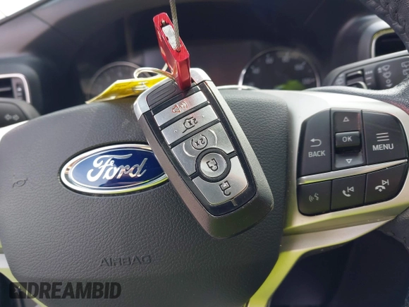 2020 Ford Explorer XLT z VIN 1FMSK8DH0LGC78552, wystawiony jako IAAI lot #42010246 z przebiegiem 46 614 mil mil oraz . Historia ofert i sprzedaży dostępna na DreamBid. Obrazek 11.