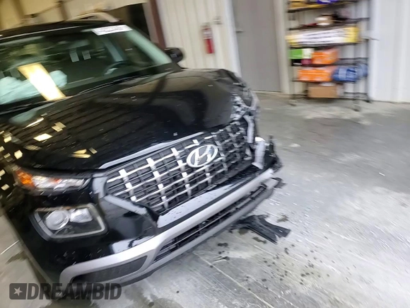 2024 Hyundai Venue SEL with VIN KMHRC8A30RU320524, listed as a Copart auction lot 48223435 with 7,418 mi miles and Salvage title. Bid and sale history available at DreamBid. Image 11.