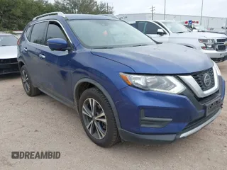 2020 Nissan Rogue SV with VIN JN8AT2MT0LW001036, listed as a IAAI auction lot 41521625 with 78,797 mi miles. Bid and sale history available at carsss.com. Image 1.