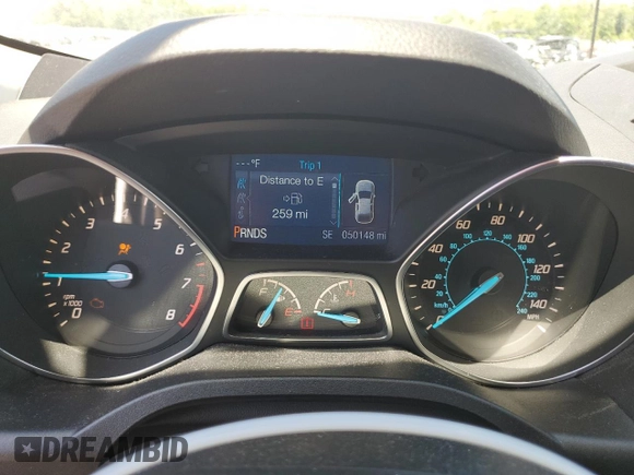 2015 Ford Escape SE z VIN 1FMCU0G76FUA49060, wystawiony jako Copart lot #58174495 z przebiegiem 50 148 mil mil oraz Szkoda całkowita • Salvage title. Historia ofert i sprzedaży dostępna na DreamBid. Obrazek 9.