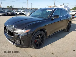 2017 Maserati Levante with VIN ZN661XUL9HX210893, listed as a Copart auction lot 52392885 with 77,850 mi miles and Salvage Title. Bid and sale history available at carsss.com. Image 1.