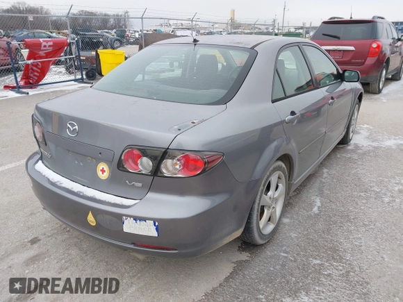 2007 Mazda 6 S Touring with VIN 1YVHP80D475M14924, listed as a IAAI auction lot 41566429 with 211,863 mi miles and . Bid and sale history available at carsss.com. Image 4.