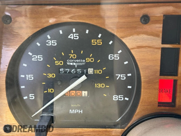 1980 Chevrolet Corvette with VIN 1Z876AS421254, listed as a Copart auction lot 59324415 with 57,651 mi miles and Clean title. Bid and sale history available at DreamBid. Image 8.