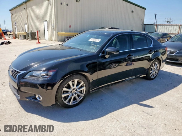 2015 Lexus GS 350 with VIN JTHBE1BL4FA013939, listed as a Copart auction lot 52621315 with 75,923 mi miles and Salvage Title. Bid and sale history available at carsss.com. Image 1.
