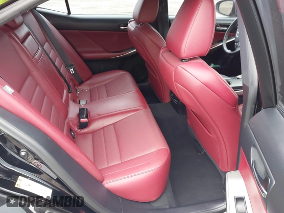 2015 Lexus IS 350 with VIN JTHBE1D20F5019251, listed as a IAAI auction lot 41250626 with 87,351 mi miles and . Bid and sale history available at DreamBid. Image 8.