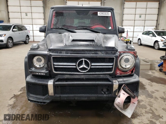 2008 Mercedes-Benz G-Class 5.0L with VIN WDCYR49E68X173677, listed as a Copart auction lot 43903035 with 128,210 mi miles and Clean Title. Bid and sale history available at carsss.com. Image 5.
