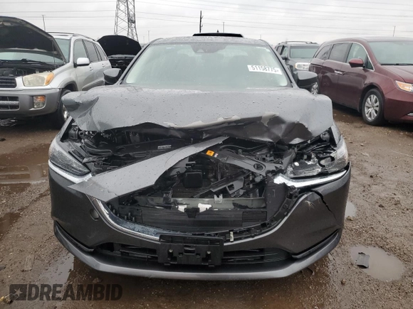 2020 Mazda 6 Touring with VIN JM1GL1VM3L1519033, listed as a Copart auction lot 51158775 with 55,366 mi miles and Salvage Title. Bid and sale history available at carsss.com. Image 5.