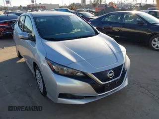 2018 Nissan LEAF S with VIN 1N4AZ1CP7JC301203, listed as a IAAI auction lot 41642829 with 42,635 mi miles and . Bid and sale history available at DreamBid. Image 1.