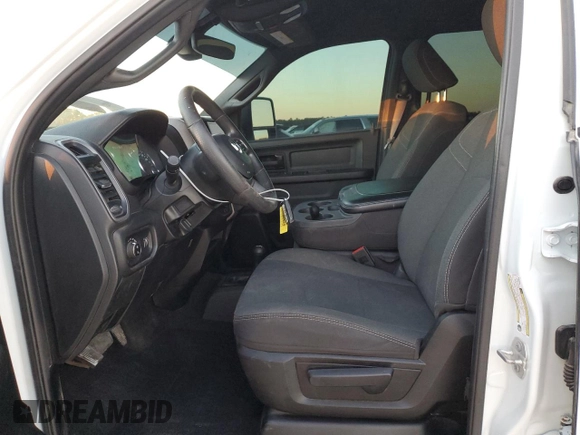 2023 Ram 2500 Tradesman with VIN 3C6UR5HJXPG602824, listed as a Copart auction lot 82126654 with 48,705 mi miles and Salvage Title. Bid and sale history available at carsss.com. Image 7.