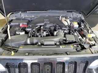 2021 Jeep Wrangler Willys with VIN 1C4HJXAGXMW627781, listed as a Copart auction lot 73306724 with 28,633 mi miles and Salvage title. Bid and sale history available at DreamBid. Image 13.