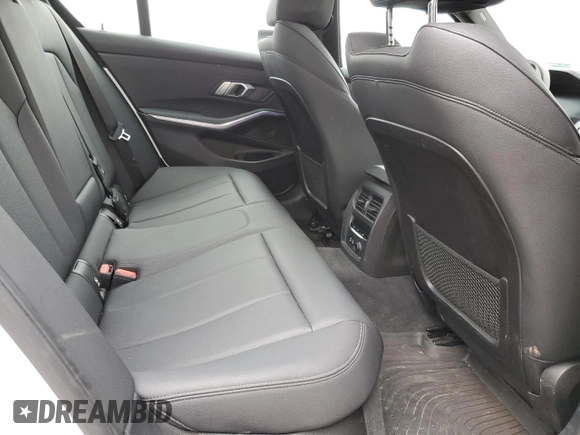 2019 BMW 3 Series 330i xDrive with VIN 3MW5R7J52K8A26569, listed as a Copart auction lot 46864745 with 46,729 mi miles and Salvage Title. Bid and sale history available at DreamBid. Image 10.