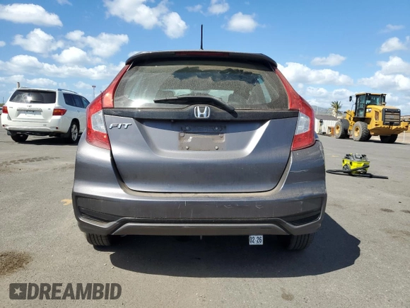 2019 Honda Fit LX with VIN 3HGGK5H44KM713773, listed as a Copart auction lot 47690125 with 21,367 mi miles and Salvage title. Bid and sale history available at DreamBid. Image 6.