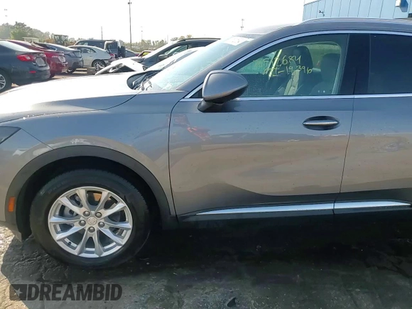 2021 Buick Envision Preferred with VIN LRBFZMR47MD111641, listed as a Copart auction lot 76512684 with 19,396 mi miles and Non Repairable. Bid and sale history available at carsss.com. Image 14.