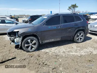 2020 Jeep Cherokee Limited z VIN 1C4PJMDX3LD621871, wystawiony jako Copart lot #54150965 z przebiegiem 84 752 mil mil oraz Szkoda całkowita • Salvage title. Historia ofert i sprzedaży dostępna na DreamBid. Obrazek 1.