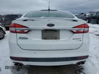 2017 Ford Fusion Sport with VIN 3FA6P0VP4HR188454, listed as a Copart auction lot 88583475 with 77,839 mi miles and Salvage Title. Bid and sale history available at carsss.com. Image 6.