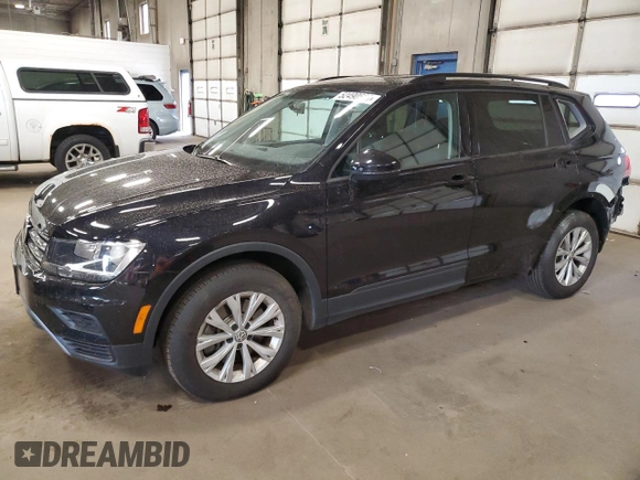 2020 Volkswagen Tiguan S with VIN 3VV0B7AX5LM161512, listed as a Copart auction lot 52490505 with 39,863 mi miles and Salvage title. Bid and sale history available at DreamBid. Image 1.