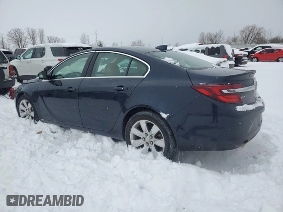 2016 Buick Regal Premium II with VIN 2G4GS5GXXG9128962, listed as a Copart auction lot 89084635 with 91,035 mi miles and Clean title. Bid and sale history available at DreamBid. Image 2.