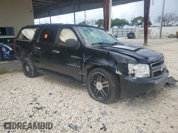 2008 Chevrolet Suburban LTZ with VIN 3GNFC16J88G204003, listed as a Copart auction lot 64740754 with 211,236 mi miles and Salvage Title. Bid and sale history available at carsss.com. Image 4.