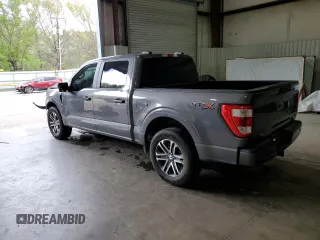 2021 Ford F-150 XL with VIN 1FTEW1CP6MKE92062, listed as a Copart auction lot 50303735 with 40,346 mi miles and Salvage Title. Bid and sale history available at carsss.com. Image 2.