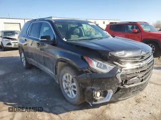 2019 Chevrolet Traverse LT Cloth with VIN 1GNEVGKW3KJ243291, listed as a Copart auction lot 82476534 with 131,729 mi miles and Salvage Title. Bid and sale history available at carsss.com. Image 4.