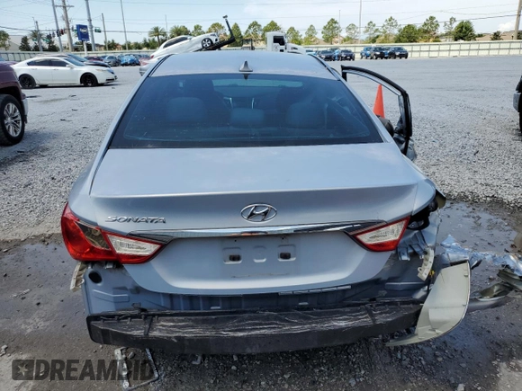 2013 Hyundai Sonata GLS with VIN 5NPEB4AC8DH640529, listed as a Copart auction lot 51281265 with 26,193 mi miles and Salvage Title. Bid and sale history available at carsss.com. Image 6.