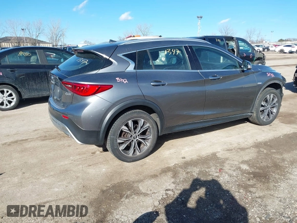 2018 Infiniti QX30 Luxury с VIN SJKCH5CR6JA054067, выставлен на аукционе IAAI как лот 41691347 с пробегом 120 453 миль миль и . История ставок и продаж доступна на DreamBid. Изображение 4.