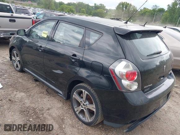 2009 Pontiac Vibe GT z VIN 5Y2SR67099Z428858, wystawiony jako IAAI lot #42446774 z przebiegiem 202 363 mil mil oraz . Historia ofert i sprzedaży dostępna na DreamBid. Obrazek 3.