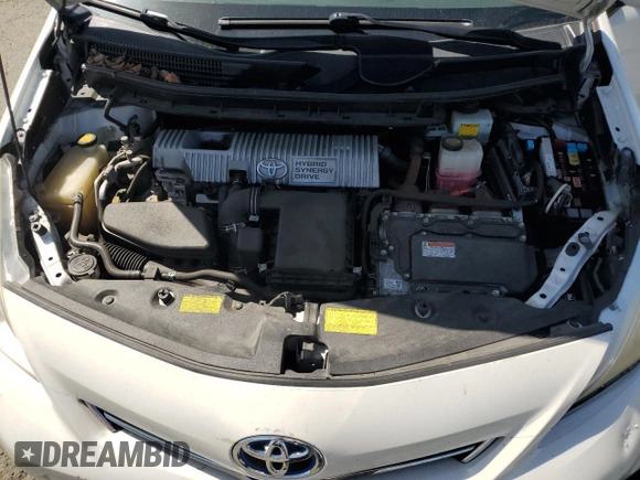 2013 Toyota Prius Two with VIN JTDZN3EUXD3191310, listed as a Copart auction lot 52455105 with 162,237 mi miles and Salvage Title. Bid and sale history available at DreamBid. Image 12.