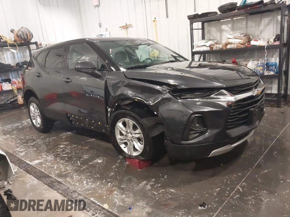 2021 Chevrolet Blazer LT with VIN 3GNKBBRA4MS502641, listed as a IAAI auction lot 42091215 with 44,330 mi miles and . Bid and sale history available at DreamBid. Image 1.