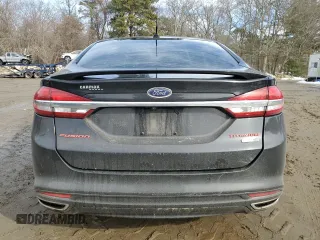 2017 Ford Fusion Titanium with VIN 3FA6P0D94HR183550, listed as a Copart auction lot 46148595 with 140,505 mi miles and Salvage title. Bid and sale history available at DreamBid. Image 6.