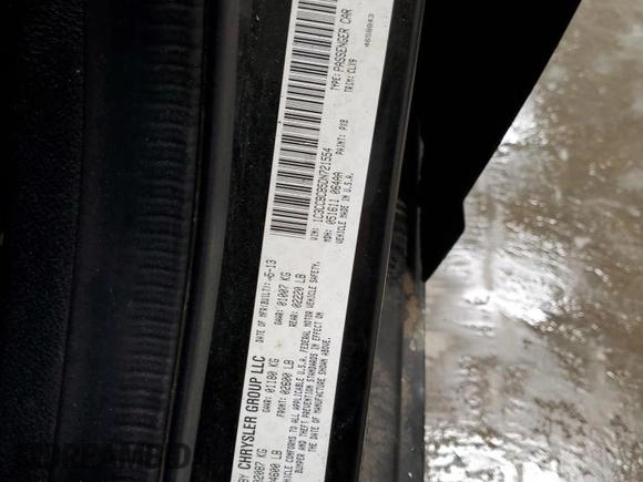 2013 Chrysler 200 Limited with VIN 1C3CCBCB5DN721554, listed as a Copart auction lot 49974185 with 162,668 mi miles and Salvage Title. Bid and sale history available at carsss.com. Image 12.