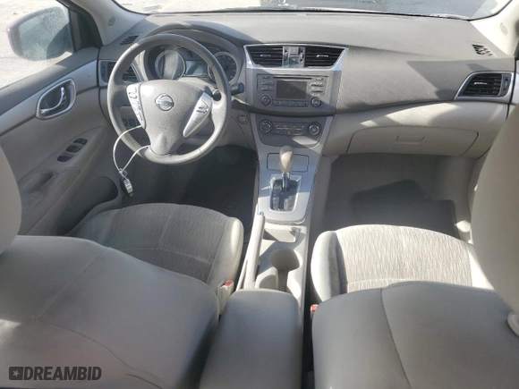2014 Nissan Sentra SV with VIN 3N1AB7AP7EY303876, listed as a Copart auction lot 48101615 with 122,309 mi miles and Salvage Title. Bid and sale history available at carsss.com. Image 8.