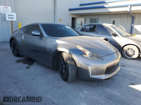 2018 Nissan 370Z Touring with VIN JN1AZ4EH9JM572794, listed as a Copart auction lot 46073765 with 51,377 mi miles and Salvage Title. Bid and sale history available at DreamBid. Image 4.