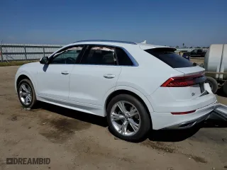 2019 Audi Q8 Premium with VIN WA1AVAF10KD017267, listed as a Copart auction lot 49757983 with 0 mi miles. Bid and sale history available at carsss.com. Image 2.