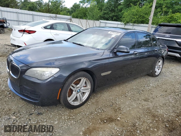 2013 BMW 7 Series 750Li xDrive с VIN WBAYF8C55DD140581, выставлен на аукционе Copart как лот 62969305 с пробегом 119 087 миль миль и Чистый • Clean title. История ставок и продаж доступна на DreamBid. Изображение 1.