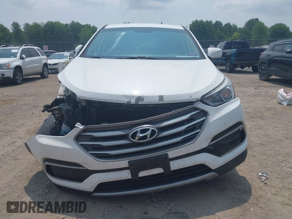 2017 Hyundai Santa Fe 2.4L with VIN 5XYZTDLB0HG383382, listed as a IAAI auction lot 42433450 with 136,610 mi miles and . Bid and sale history available at DreamBid. Image 13.