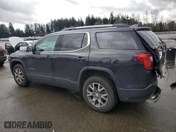 2020 GMC Acadia SLT with VIN 1GKKNULS6LZ182791, listed as a Copart auction lot 50837805 with 36,972 mi miles and Salvage Title. Bid and sale history available at DreamBid. Image 2.