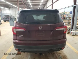 2019 Honda Pilot LX with VIN 5FNYF5H10KB041471, listed as a Copart auction lot 46479615 with 61,513 mi miles and Clean Title. Bid and sale history available at DreamBid. Image 6.