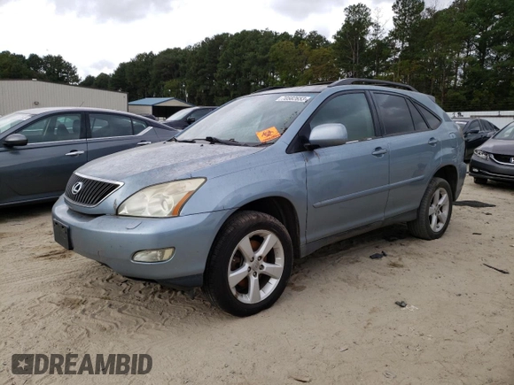 2006 Lexus RX 330 with VIN 2T2HA31U36C096655, listed as a Copart auction lot 70582653 with 202,562 mi miles and Non Repairable. Bid and sale history available at carsss.com. Image 1.